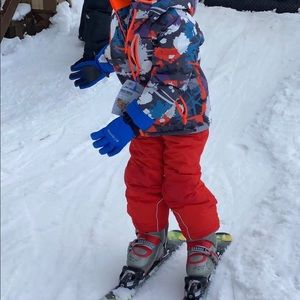 Boys ski bib and jacket